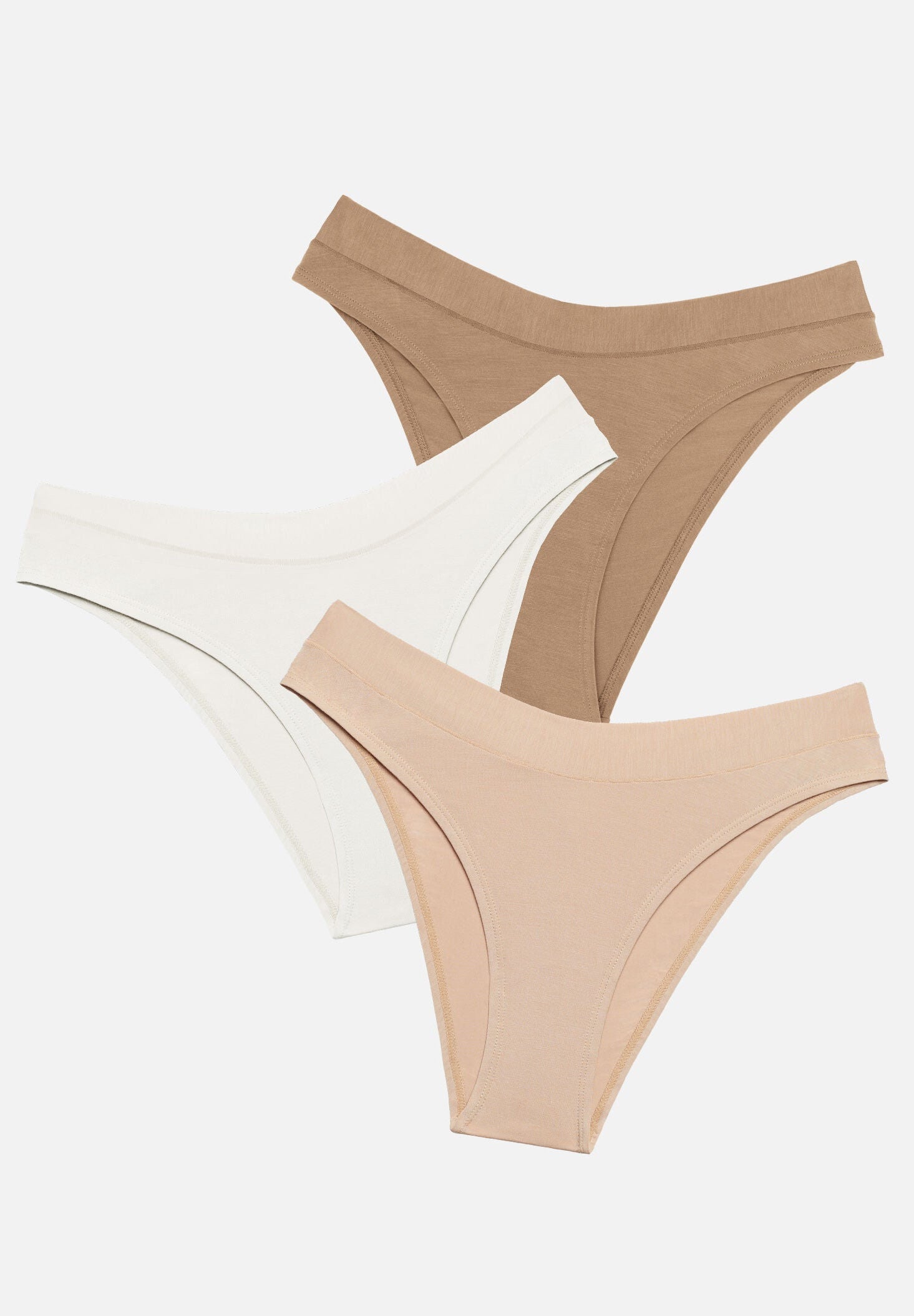 The Bikini Pack of 3 - Modal, Sand, , hi-res image number 0