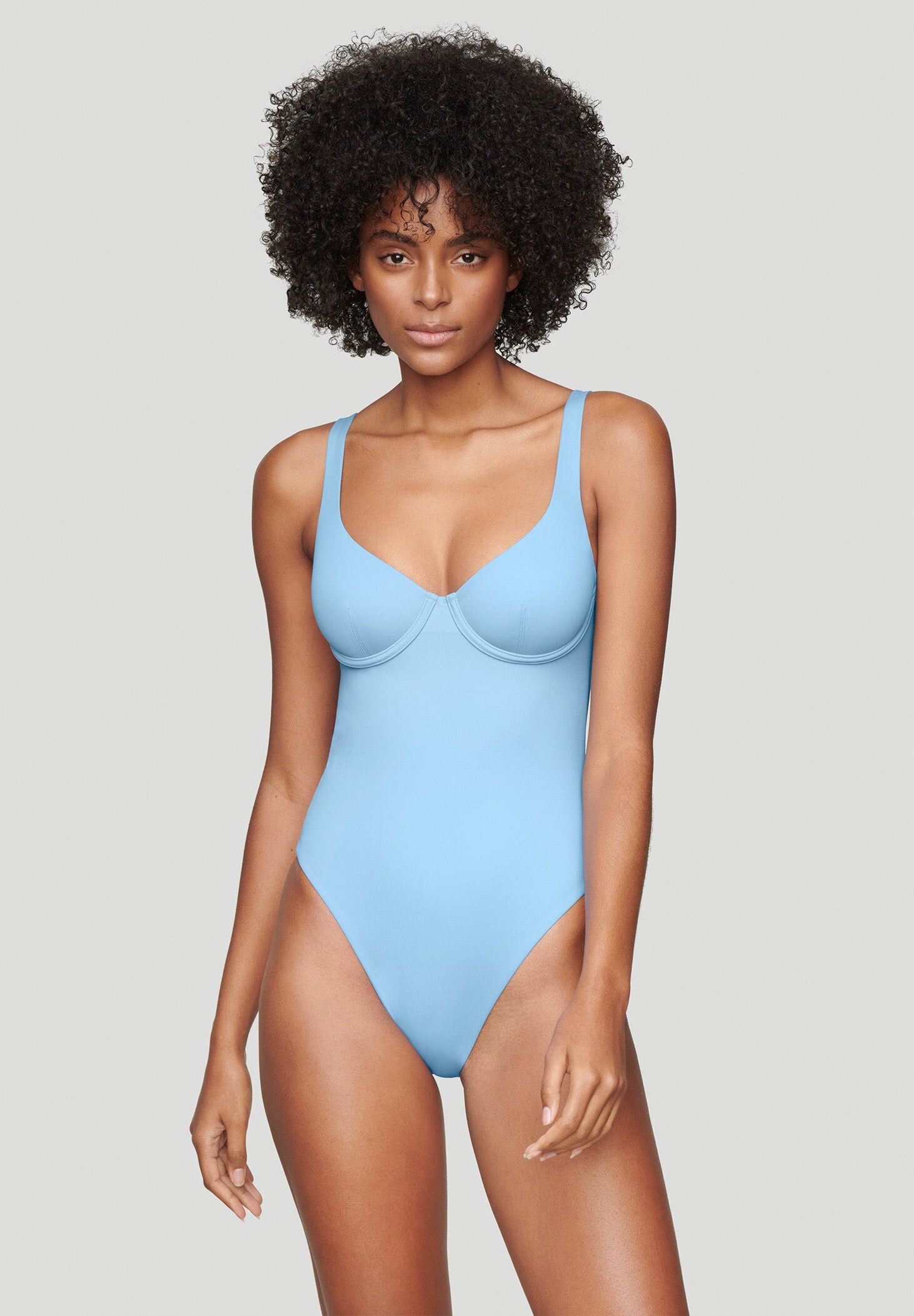 The Scoop One Piece - Swim, CLOUD, hi-res image number 0