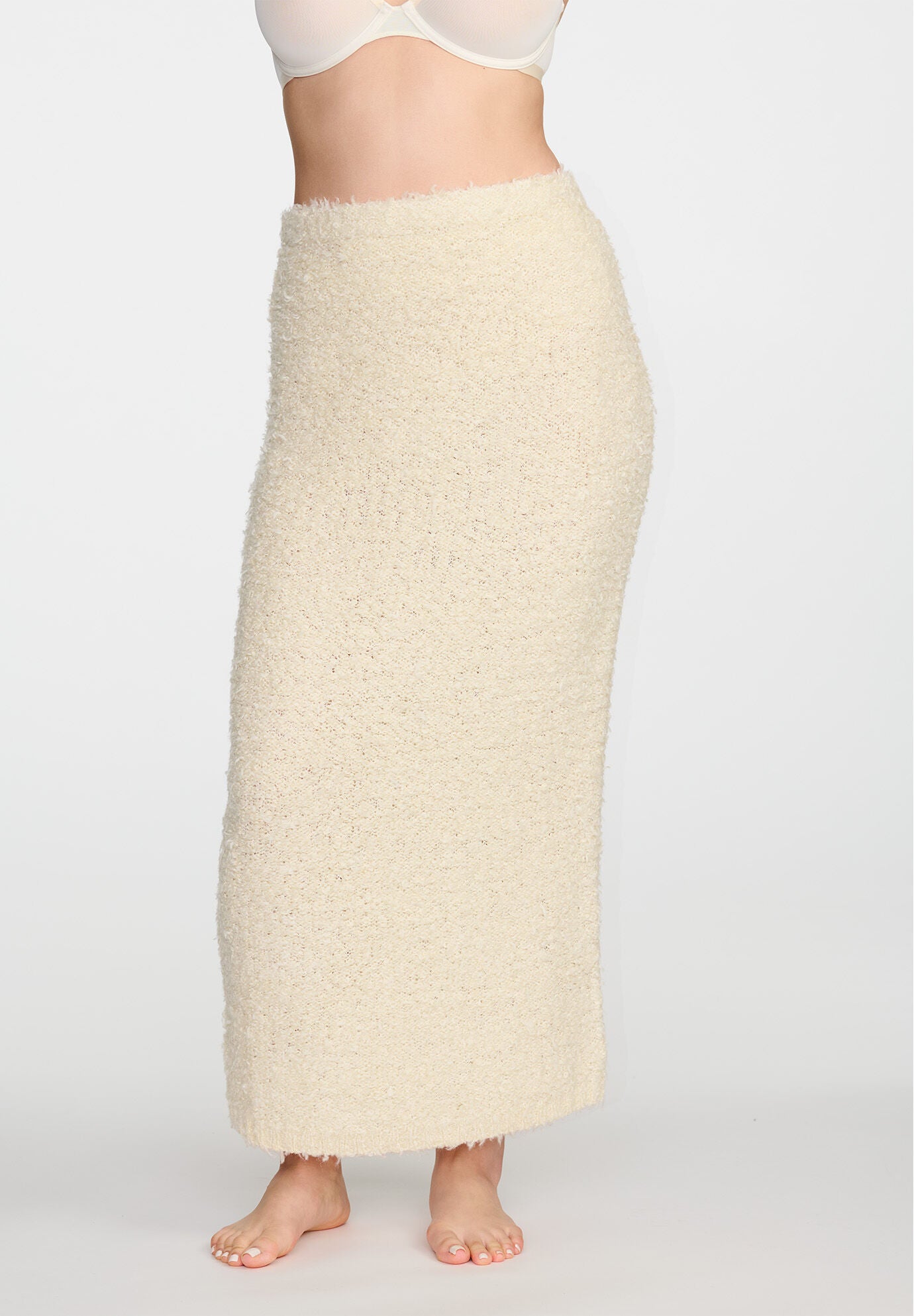  The Midi Skirt- Boucle, CREAM, hi-res image number 0
