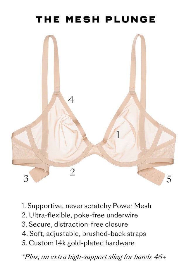 The Plunge - Mesh, CARAMEL, alternate image number null