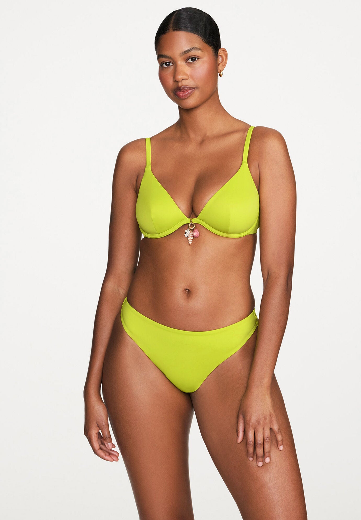 &eacute;liou x CUUP Island Bikini Charm, GOLD, alternate image number 1
