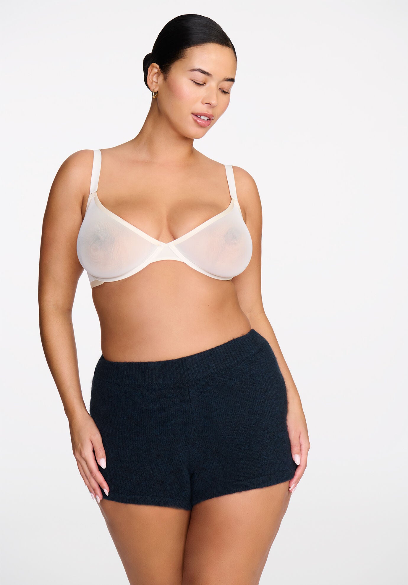 The Hot Shorts- Jersey Knit, OCEAN, alternate image number 4