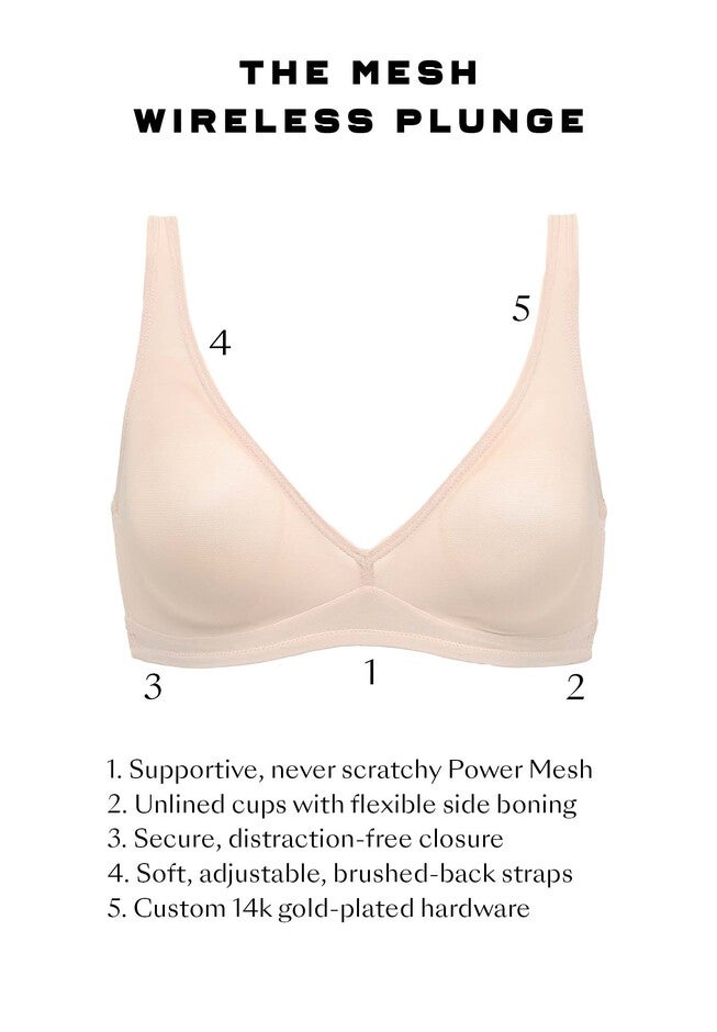The Wireless Plunge - Mesh , BLACK, alternate image number null
