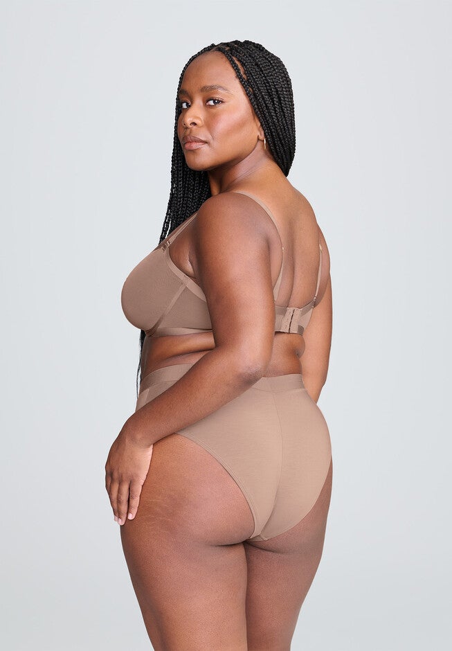 The Balconette - Mesh, TAUPE, alternate image number null