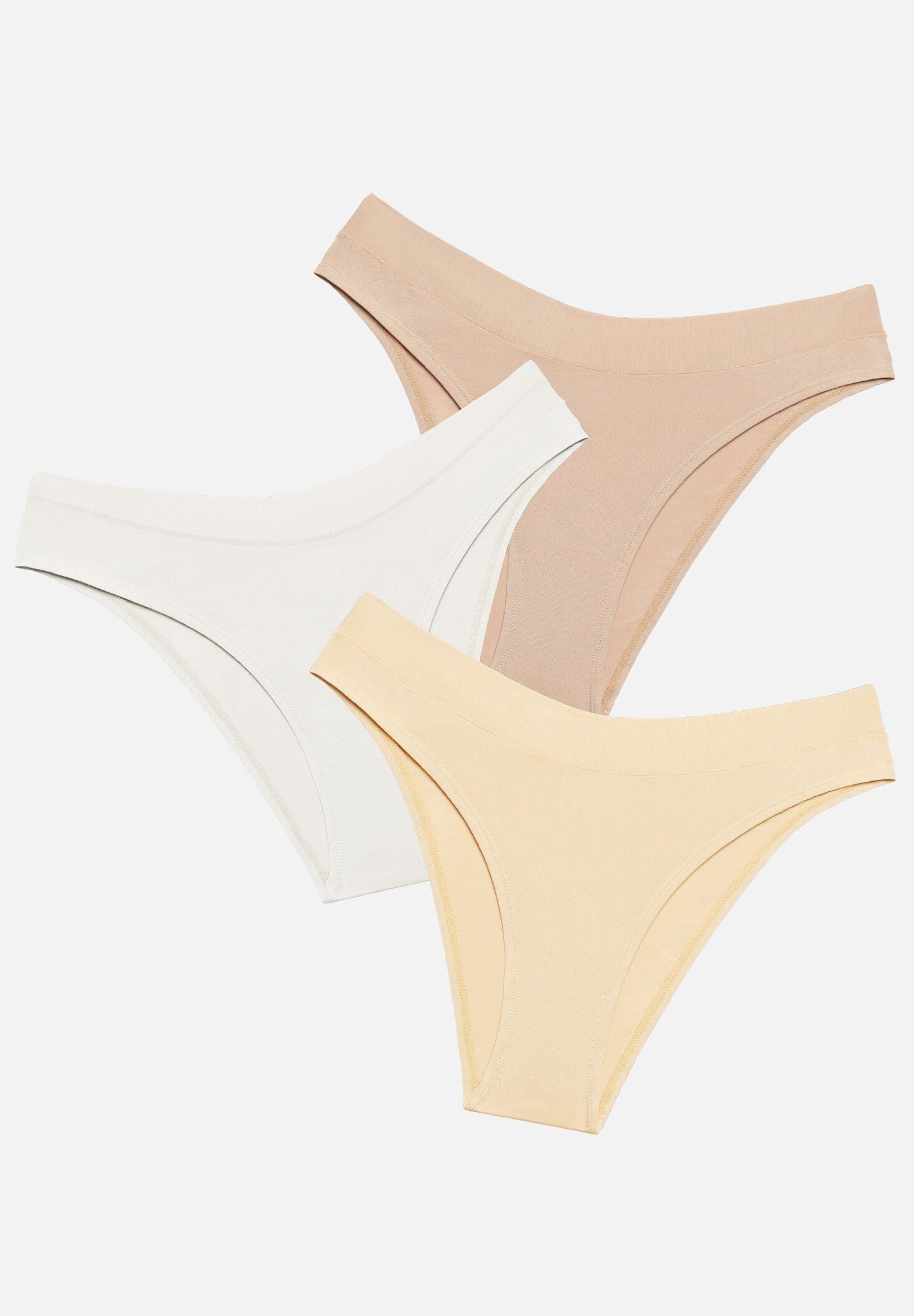 The Bikini Pack of 3 - Modal, Pearl, , hi-res image number 0