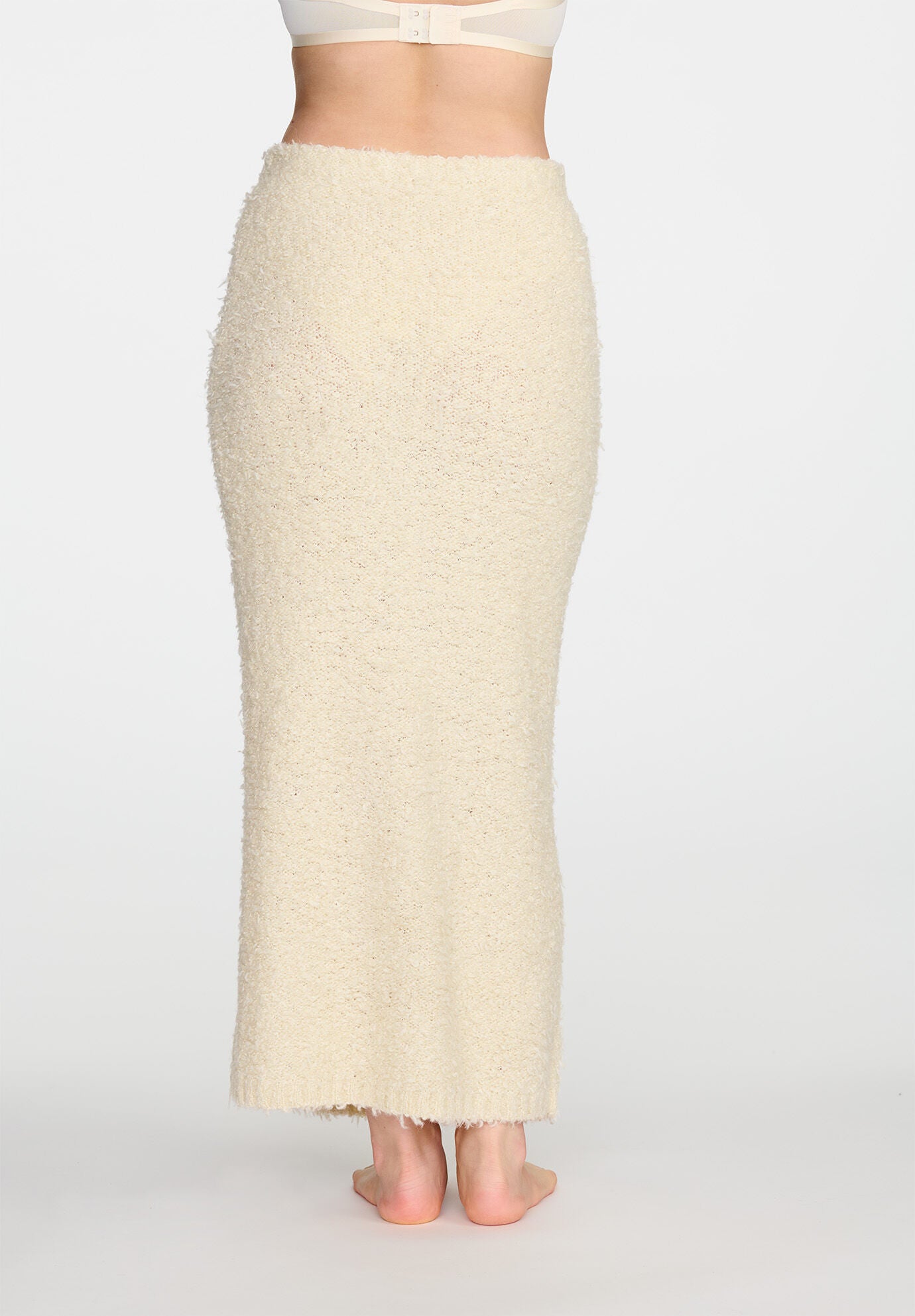  The Midi Skirt- Boucle, CREAM, alternate image number 2