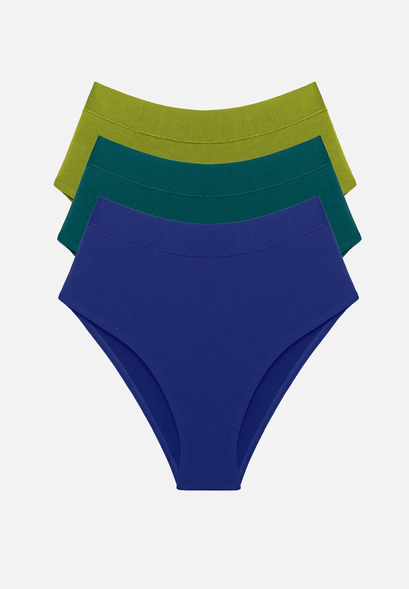 The Highwaist Pack of 3 &ndash; Modal, Mediterranea, , hi-res image number 0