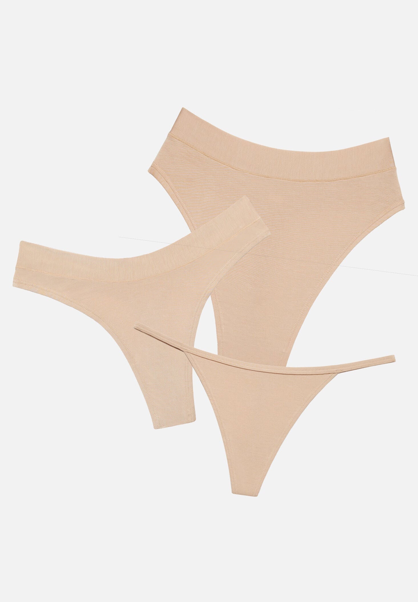 The Minimalist Pack of 3 - Modal, Sand, , hi-res image number 0