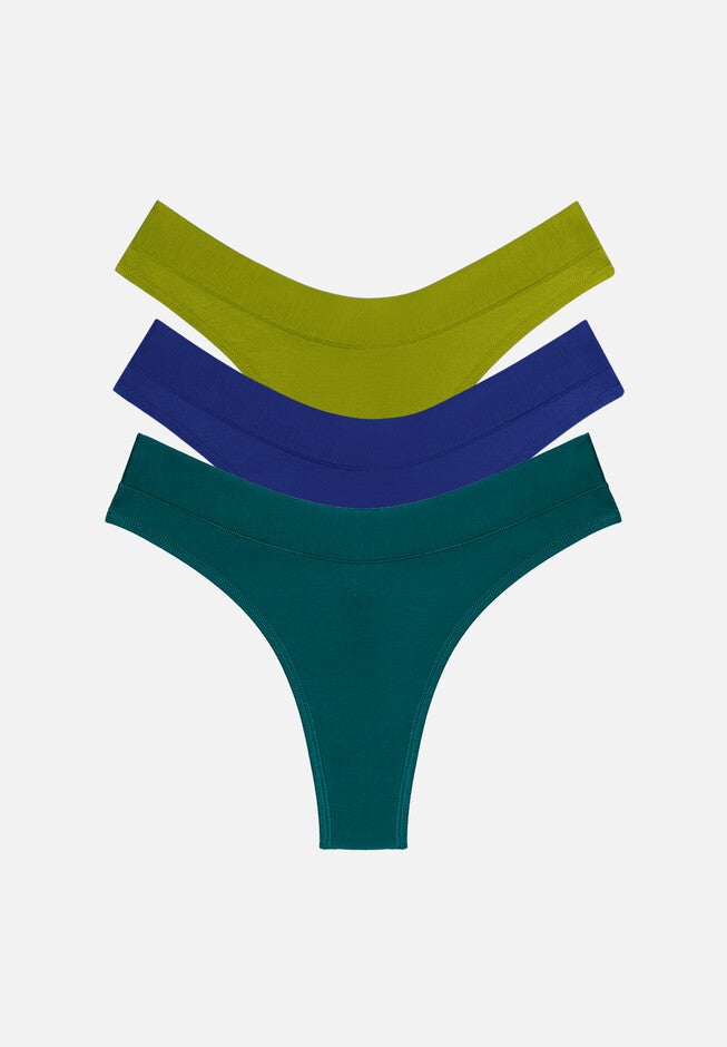 The Thong Pack of 3 – Modal, Mediterranea, , hi-res image number null