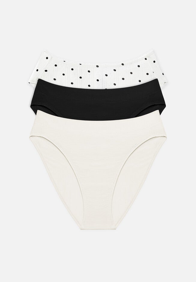 The Brief Pack of 3- Pointelle, , hi-res image number 0