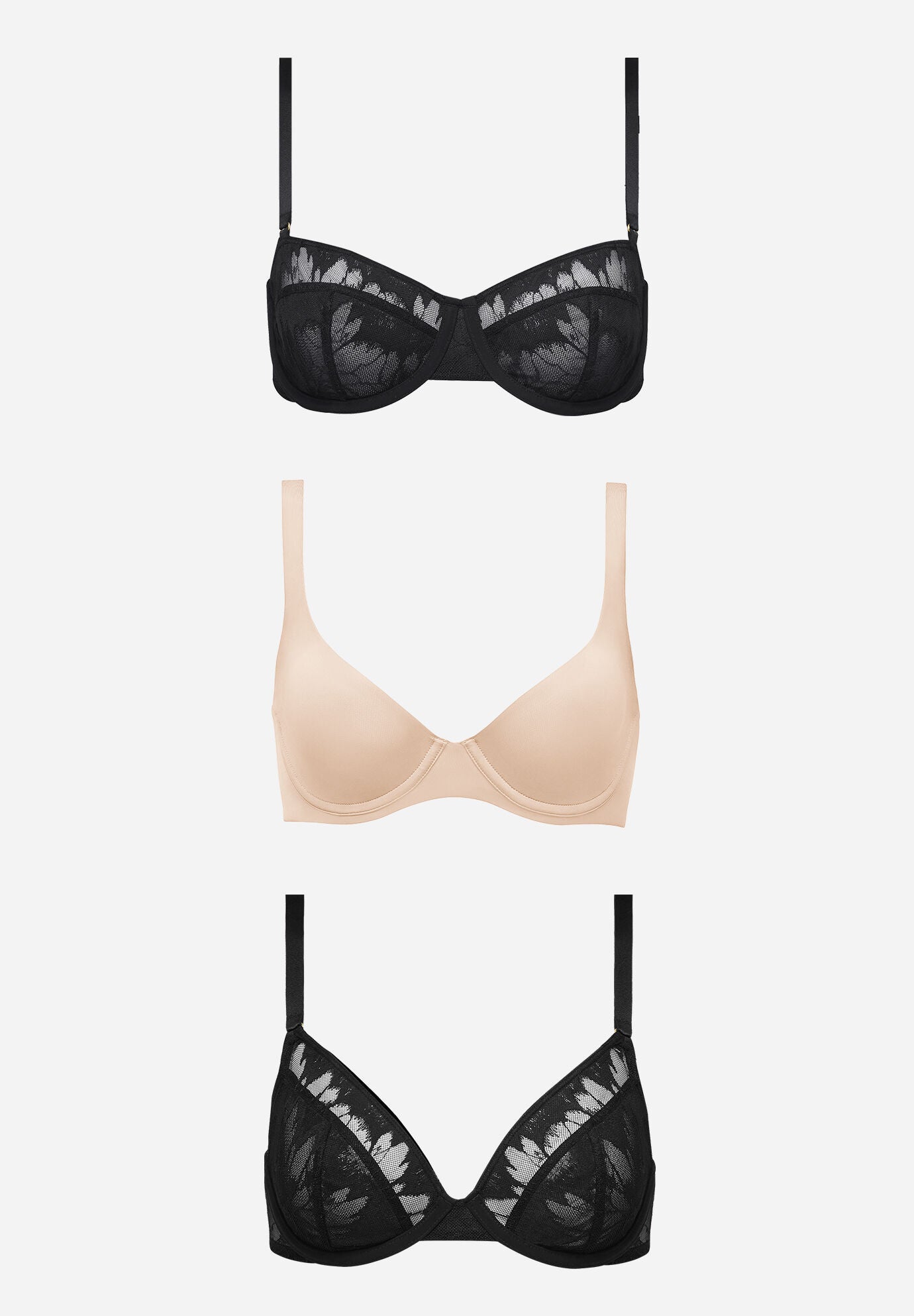 The Mixed Materials Pack- Floral Lace, , hi-res image number 0