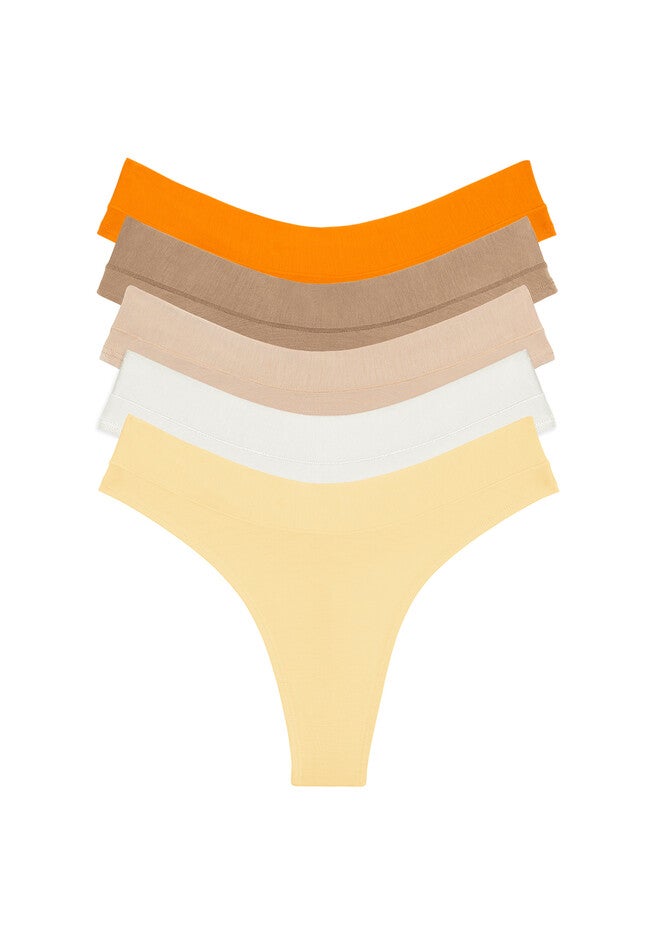 The Thong Pack of 5- Modal, Glow, , hi-res image number null
