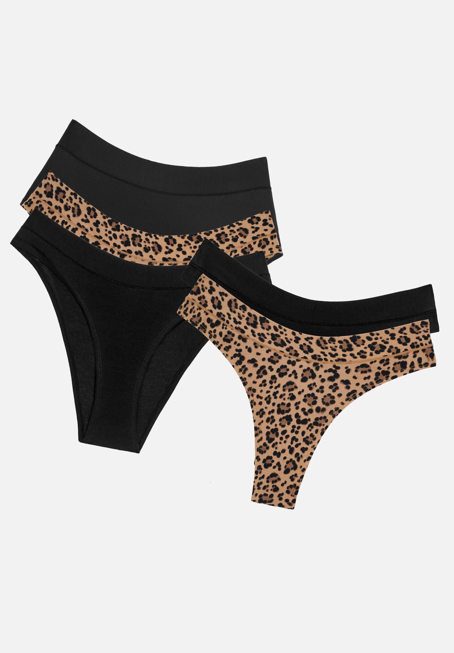 The Best Seller Pack of 5 - Modal, Leopard, , hi-res image number 0