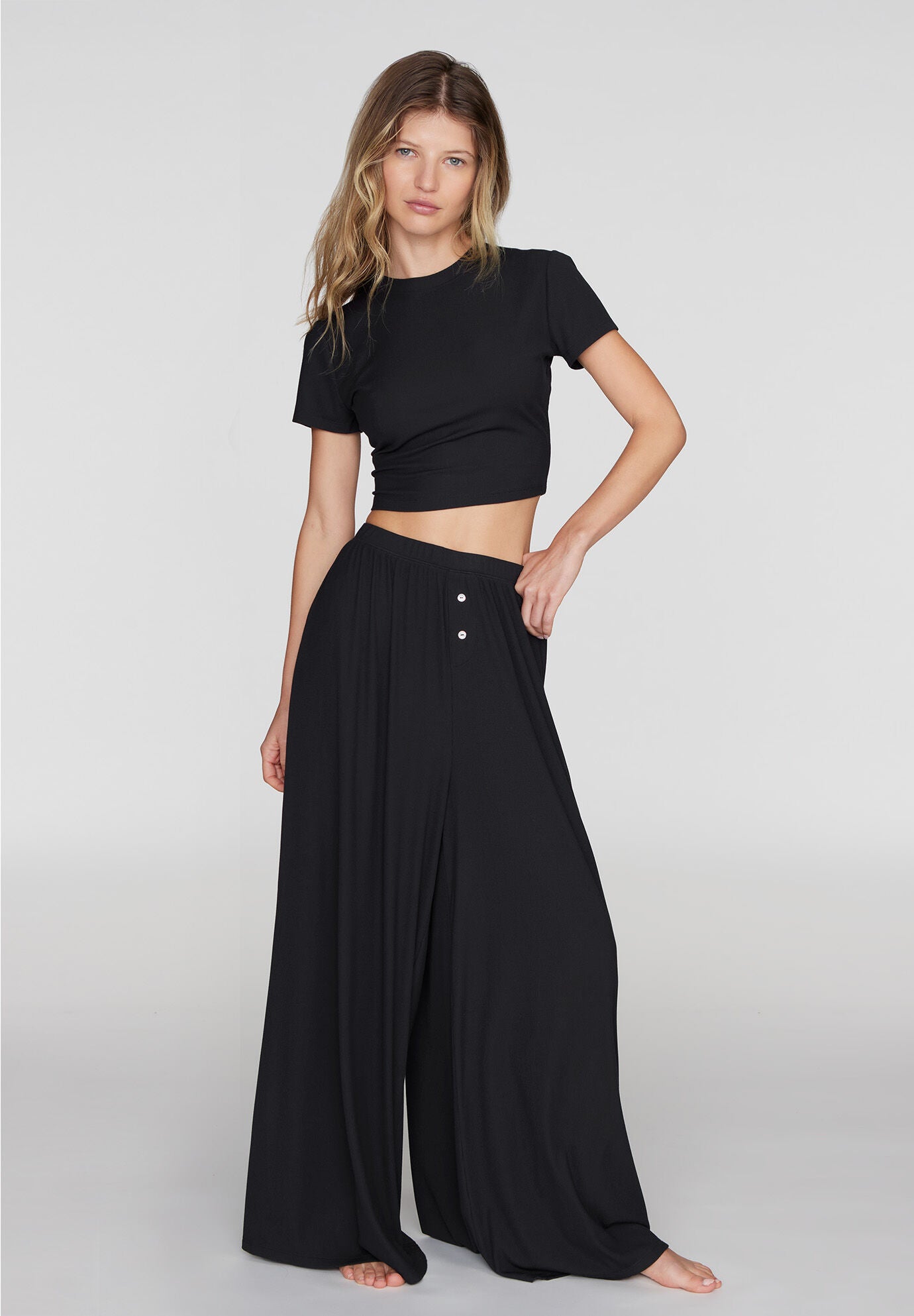 The Baby Tee - Modal Silk Rib | CUUP