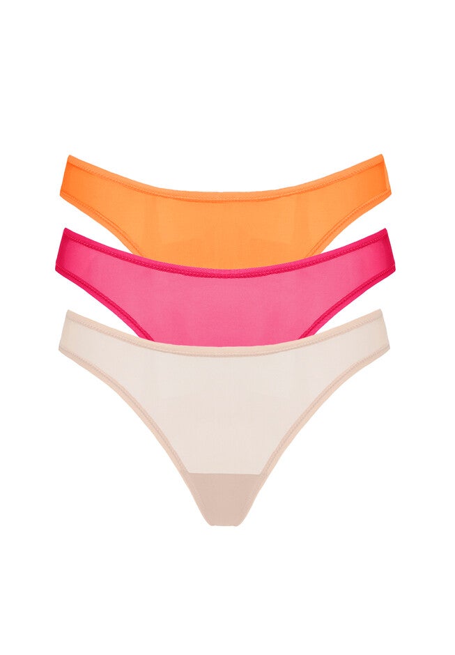 The Bikini Pack of 3- Mesh, Glow, , hi-res image number null