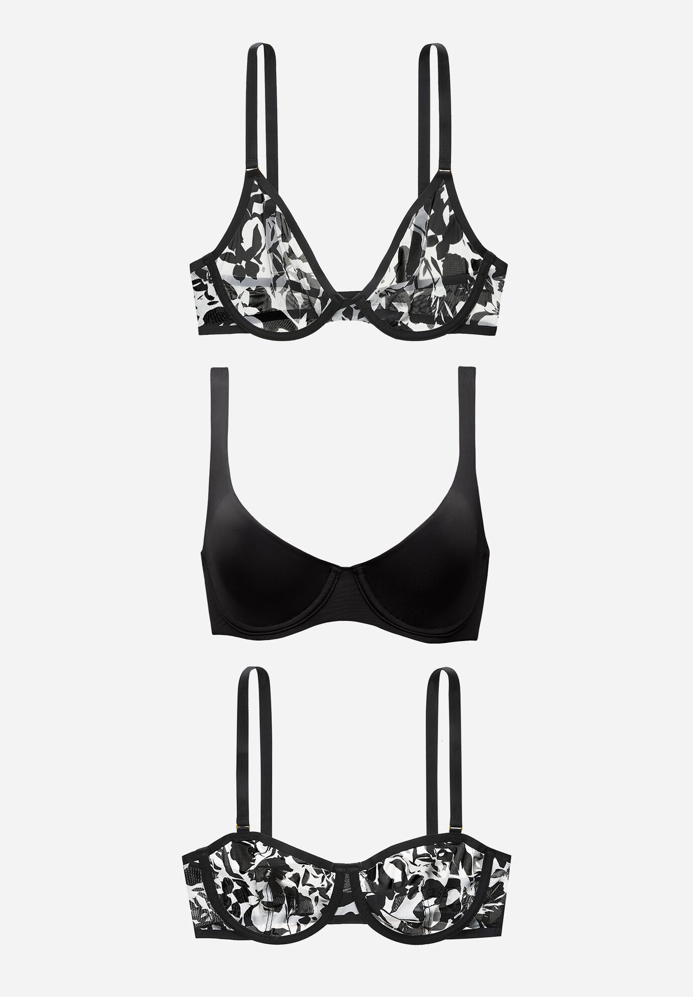 The Mixed Materials Pack- Graphic Floral, , hi-res image number 0