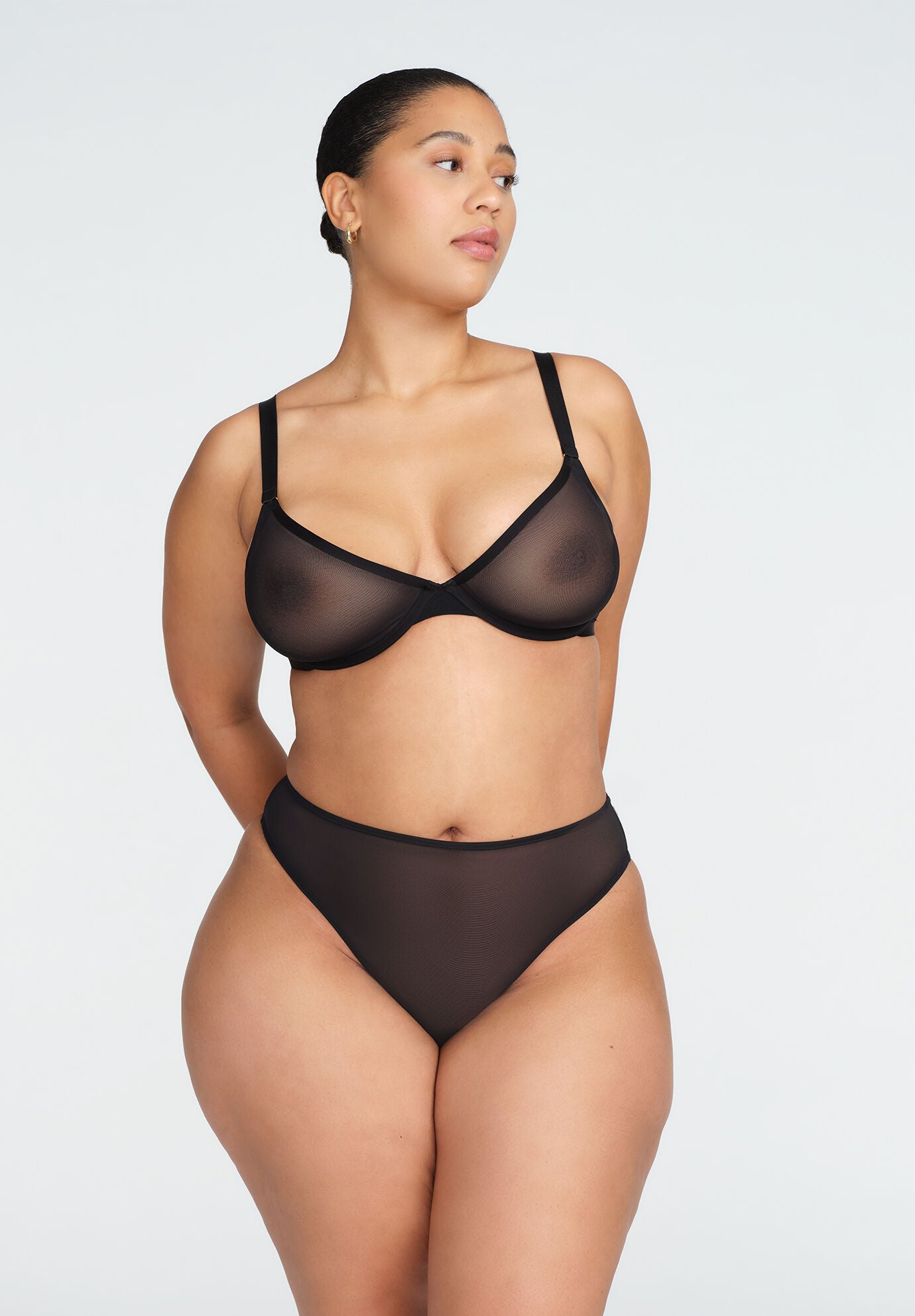 The Highwaist - Mesh, BLACK, alternate image number 8