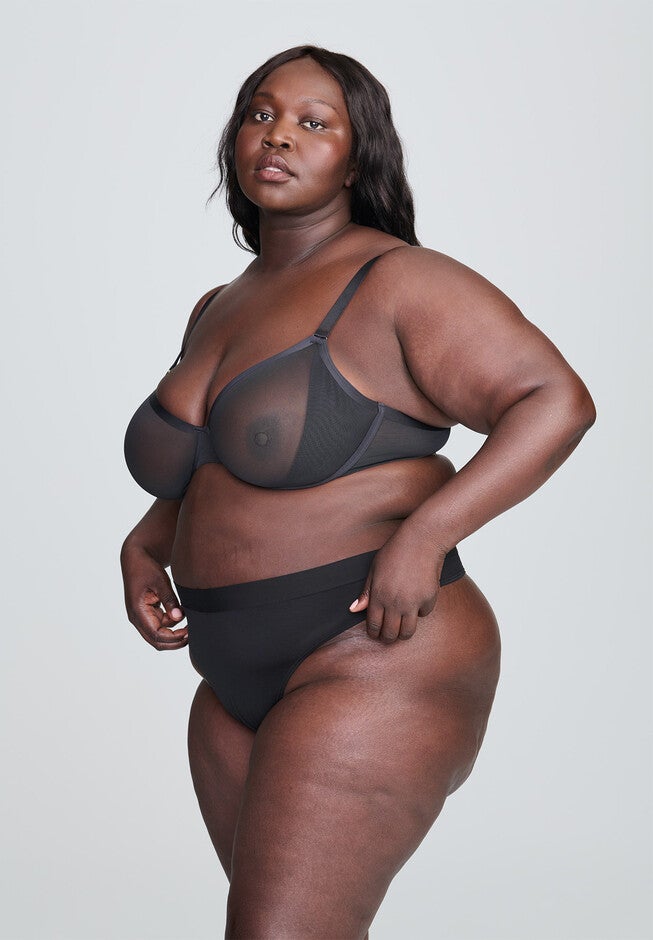 The Plunge - Mesh, BLACK, alternate image number null