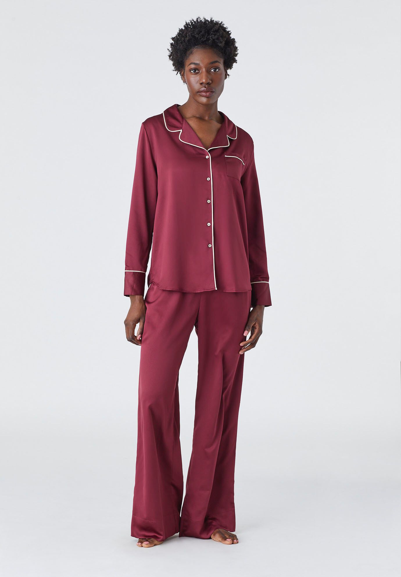 Silk pajama set hotsell near me