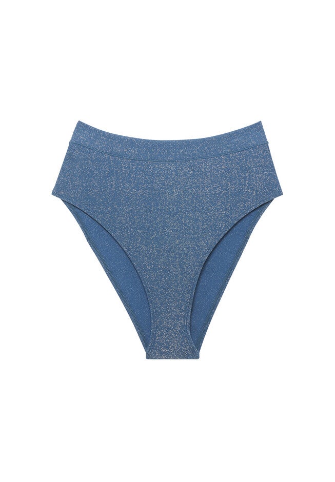 The Highwaist - Lurex, OCEAN SPARKLE, on-hover image number null