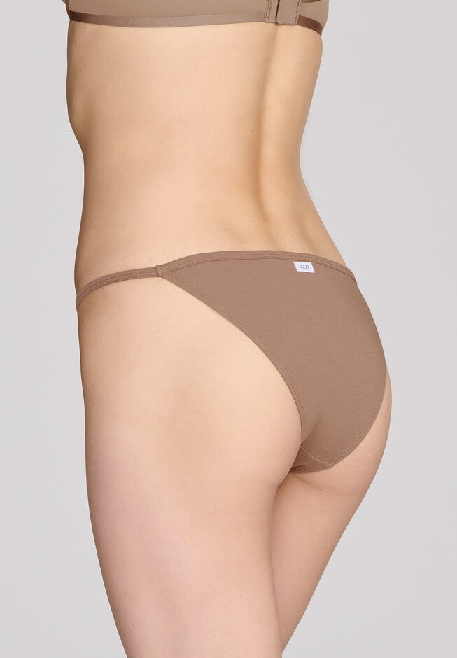 The String Bikini- Cotton, TAUPE, alternate image number null