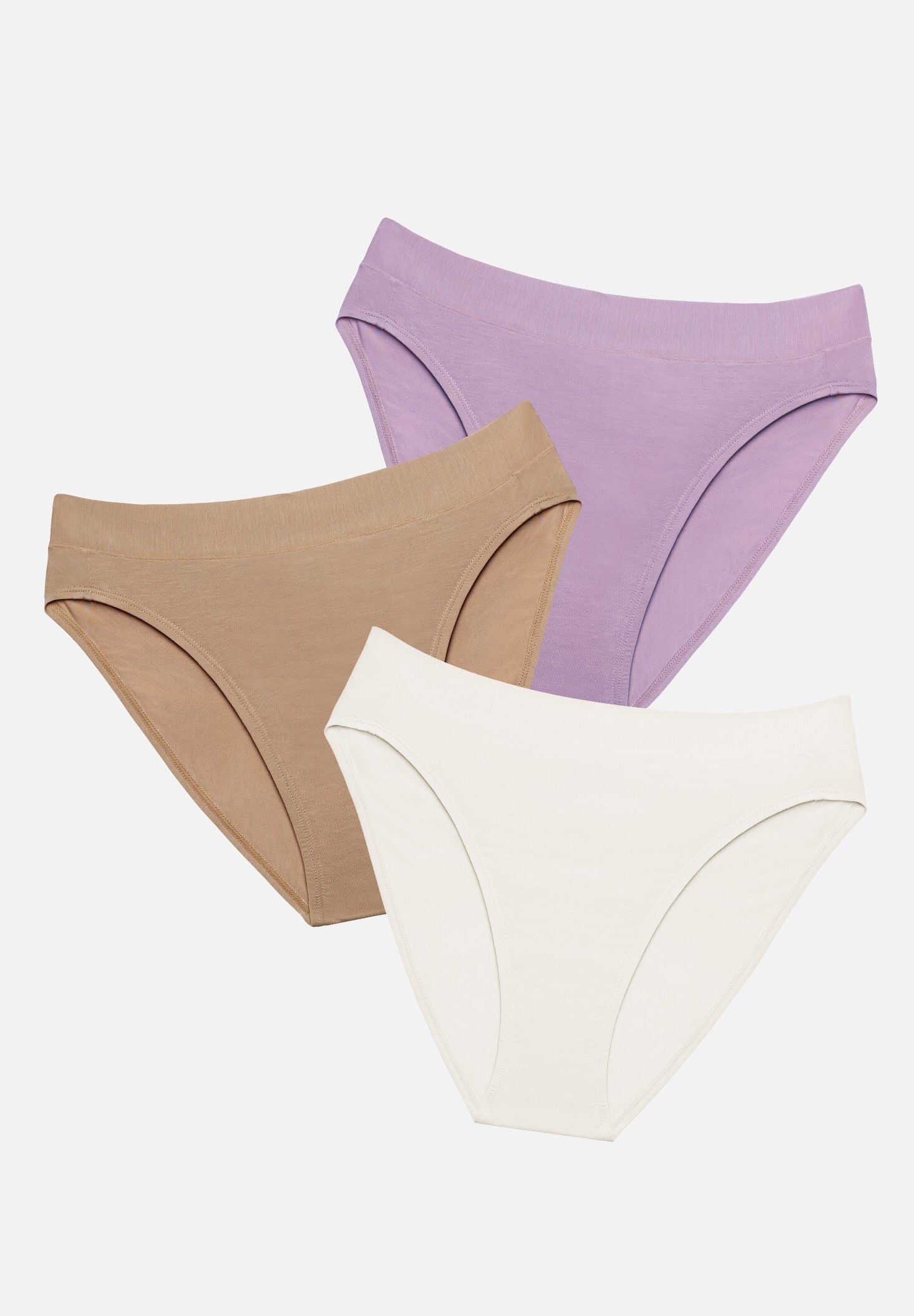 The Brief Pack of 3 - Modal, Amethyst, , hi-res image number 0