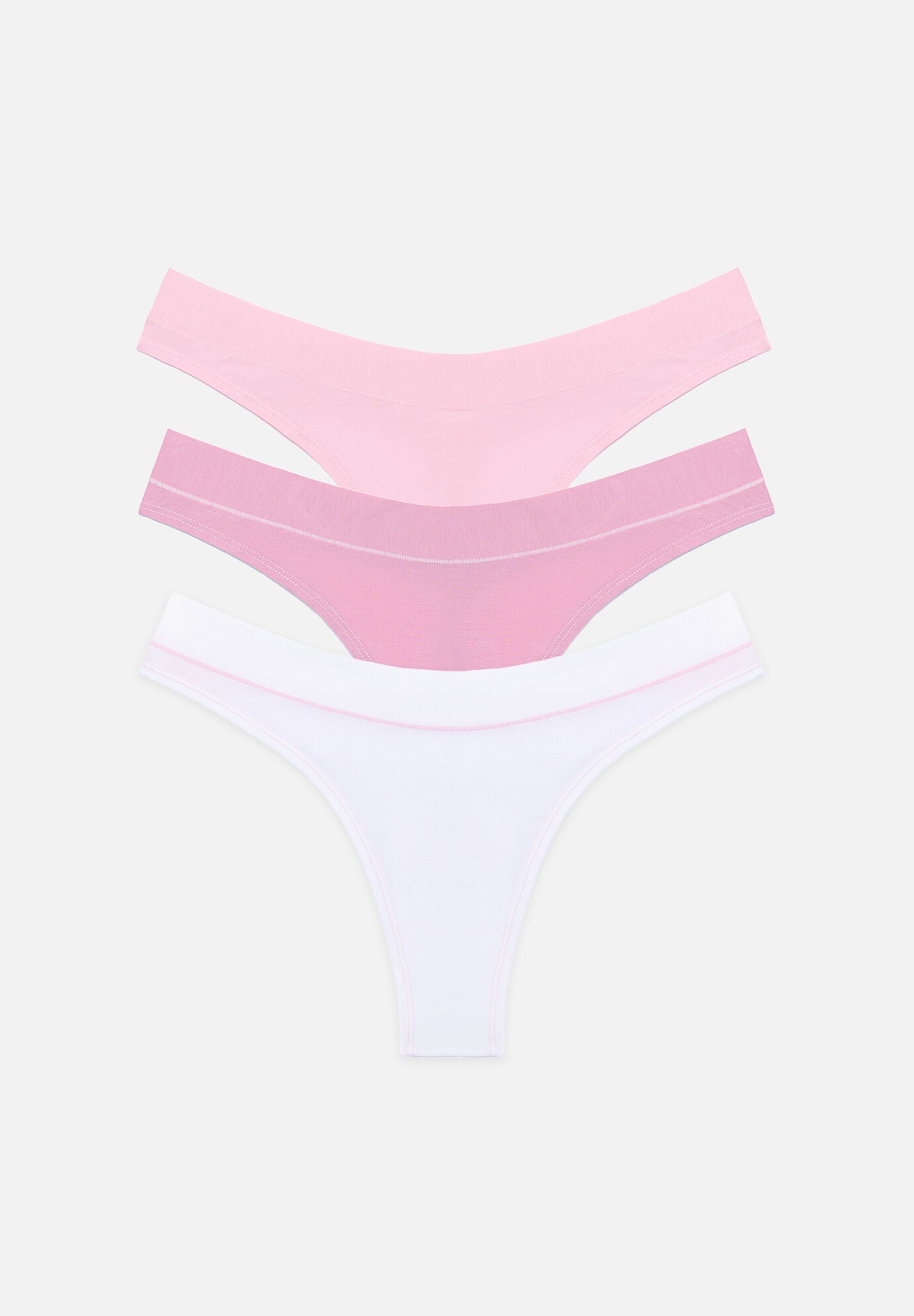 The Thong Pack of 3 - Modal, Aura, , hi-res image number 0