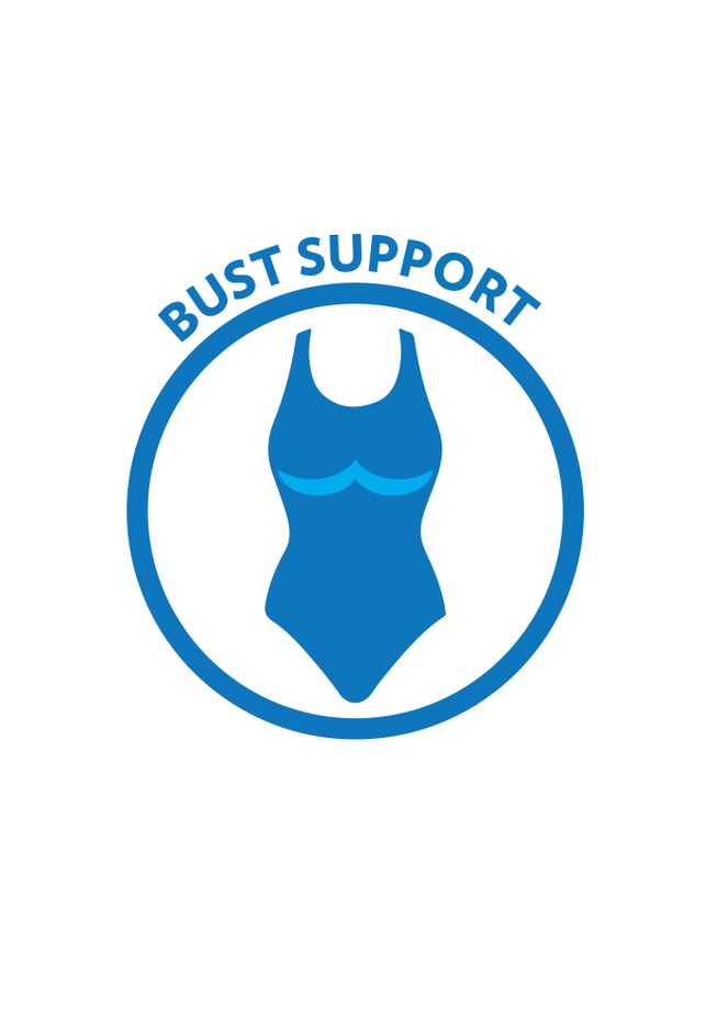 Longer-Length High-Neck Racerback Tankini Top image number 7