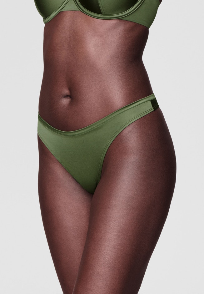 The Thong - Satin image number 3