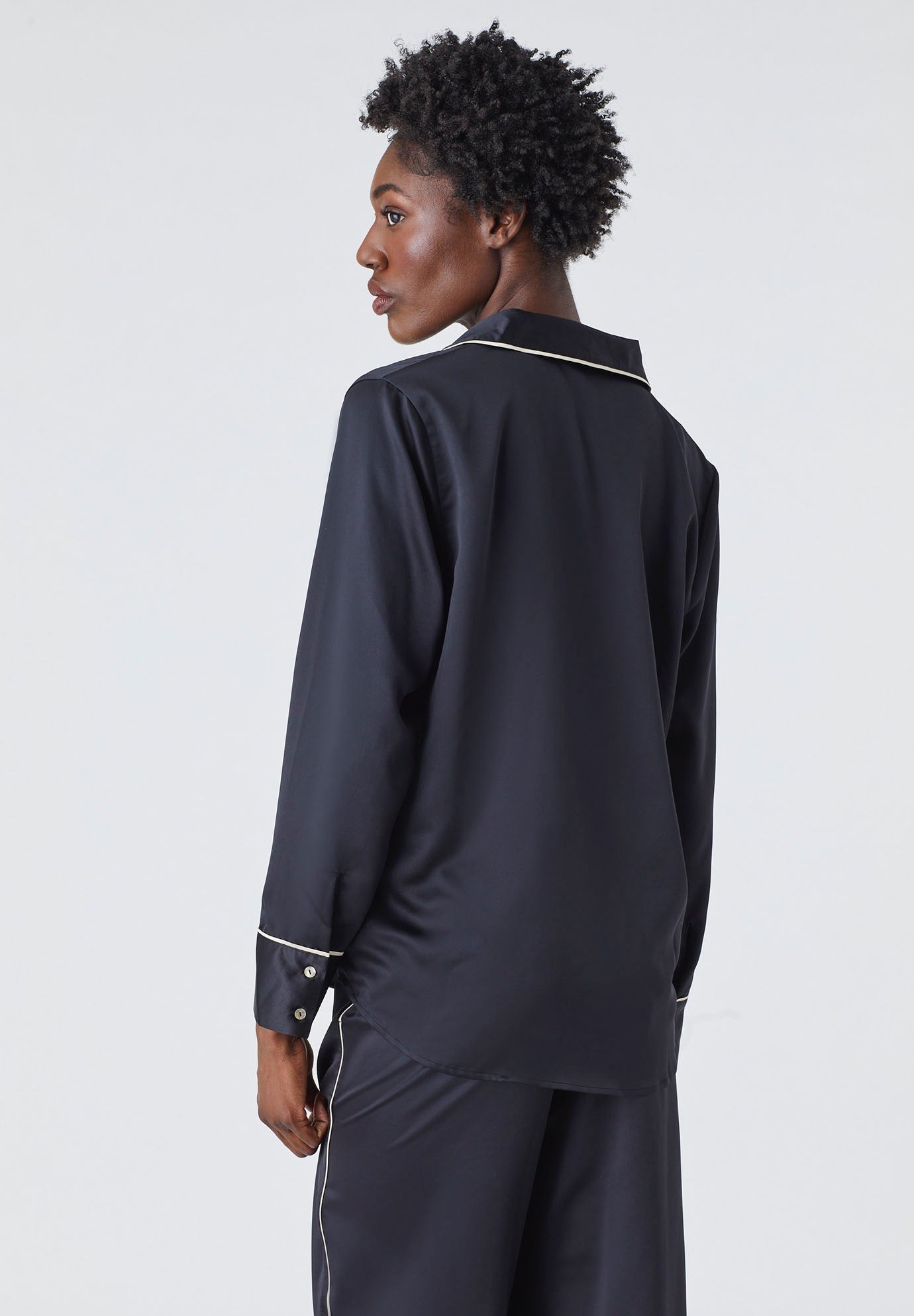 casey casey × arts&science pajama pants CASEY CASEY Bee Pant in Night Curated at Jake and Jones