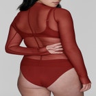 The Mockneck Top - Mesh image number null