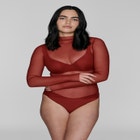 The Mockneck Top - Mesh image number null