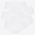 Full Coverage Stretch Cotton Brief 5-Pack image number null