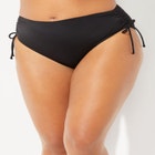 Virtuoso Ruched Side Tie Bikini Bottom image number null