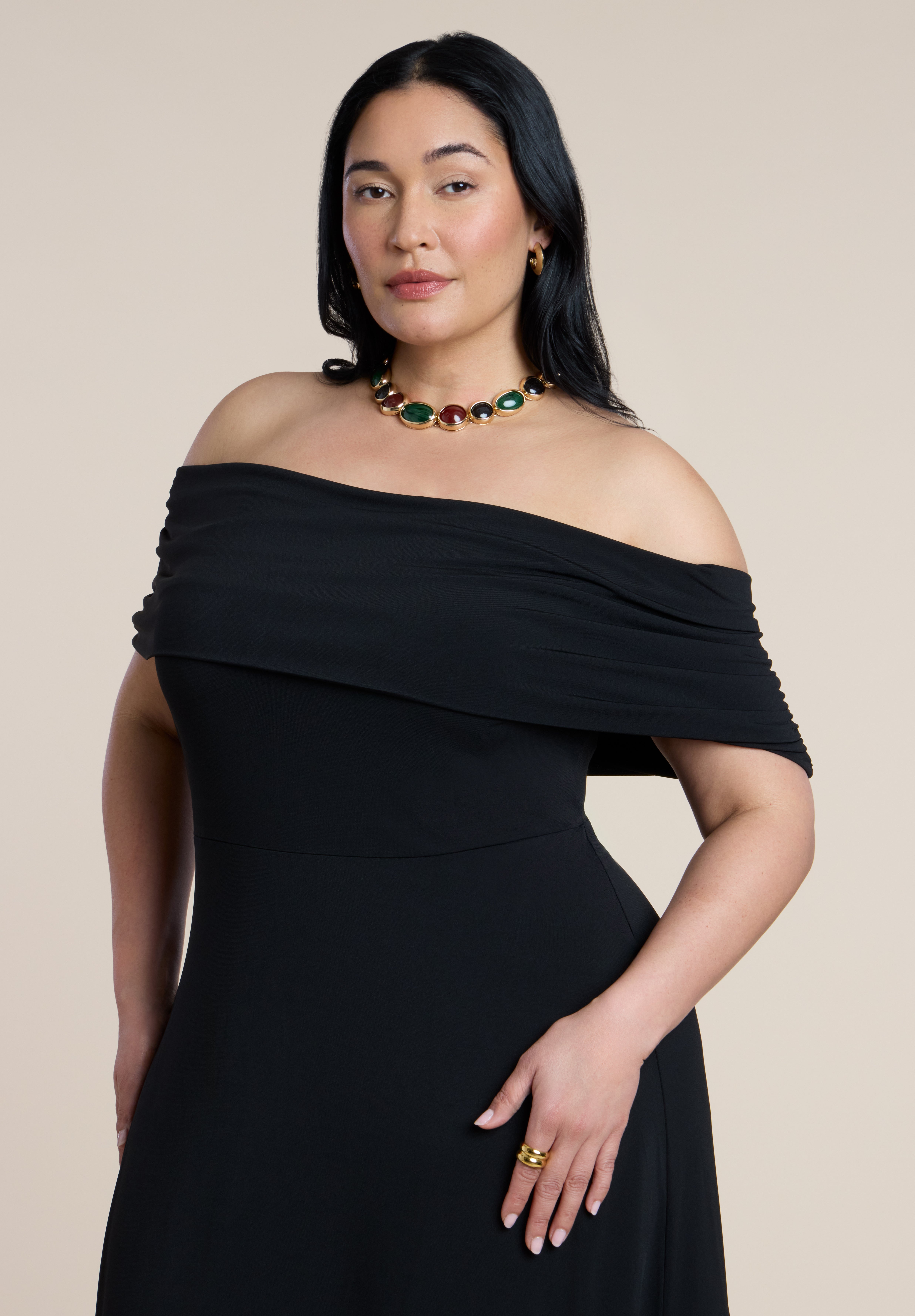 Off The Shoulder Maxi Dress image number 2