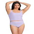 The Square Neck Tank - Modal Silk Rib image number null