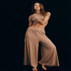The Lounge Pant - Modal Silk Rib image number null