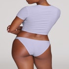 The Baby Tee - Modal Silk Rib image number null