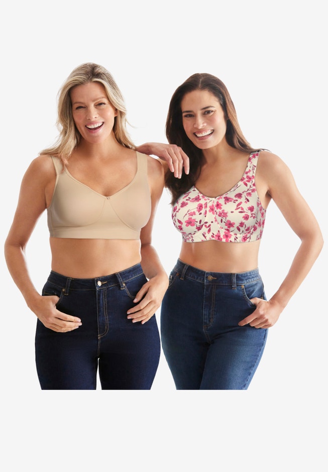 Wireless Microfiber T-Shirt Bra image number 6