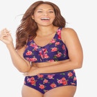 Cotton Back-Close Wireless Bra image number null