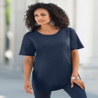 Plus Size Cotton Ultimate Crewneck Tee image number null