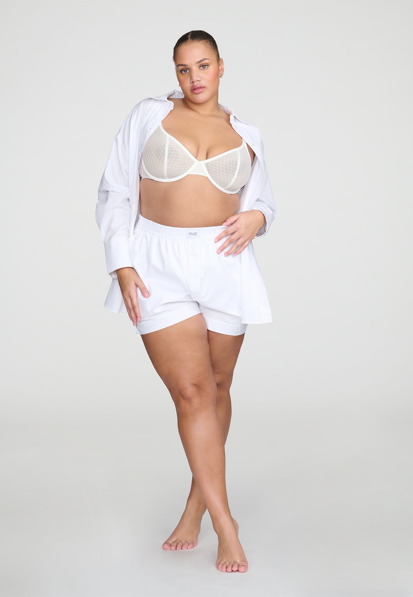 The Oversized Shirt- Cotton image number 7