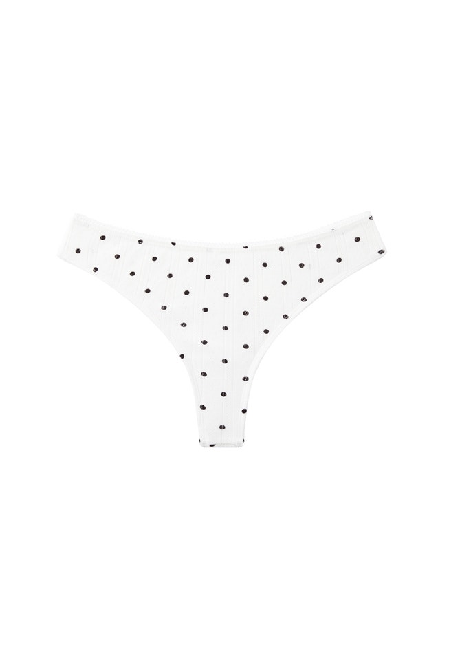 The Thong- Pointelle image number 1