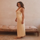 The Midi Dress - Modal Silk Rib image number null