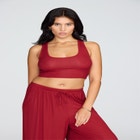 The Scoop Neck Tank - Modal Silk Rib image number null