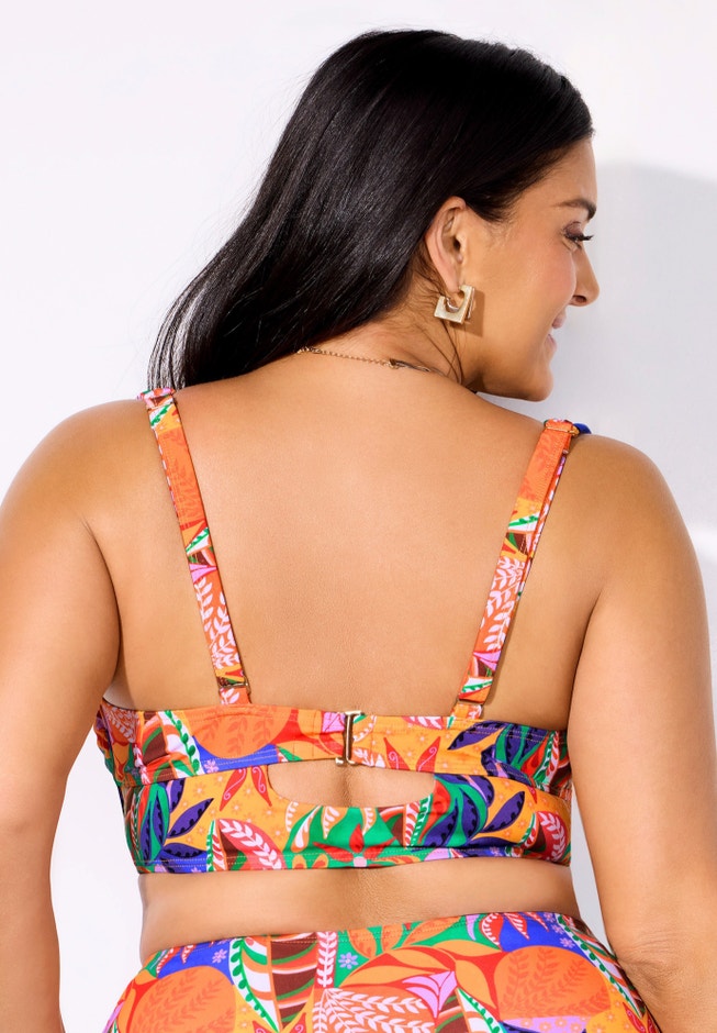 Bra Sized Ring Strap Bikini Top image number 1