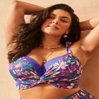 Bra Sized Twist Front Bikini Top image number null