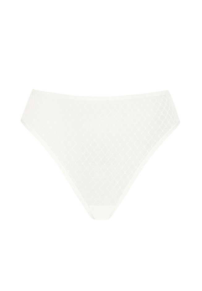 The Highwaist- Trellis Lace image number null