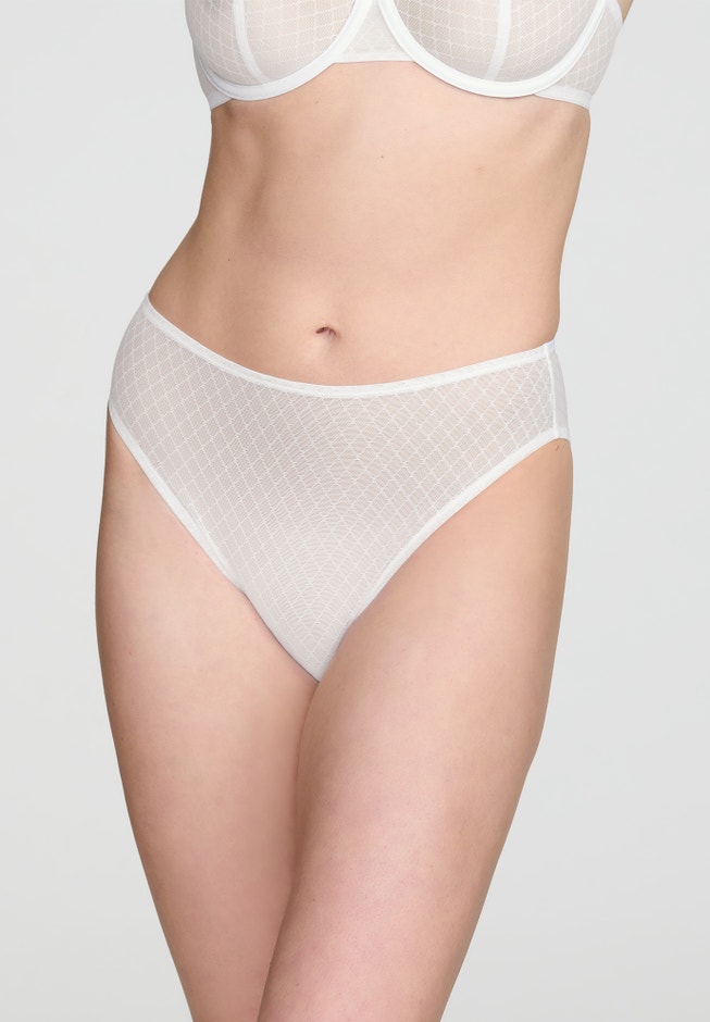 The Highwaist- Trellis Lace image number null