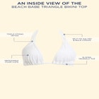 Beach Babe Triangle Bikini Top image number null